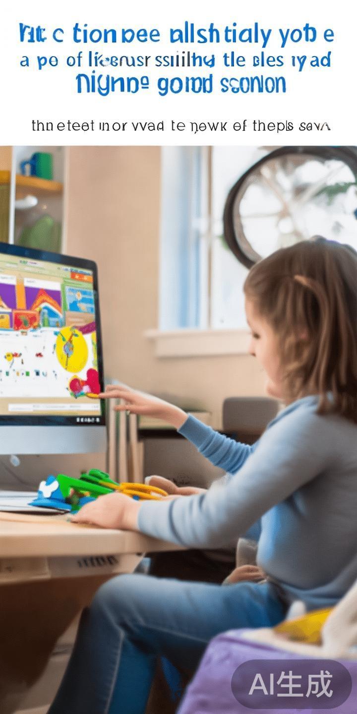 培养孩子良好的网络使用习惯，避免在平台上与陌生人交